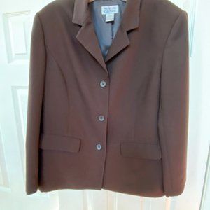 Style & Company Brown Blazer Size 12